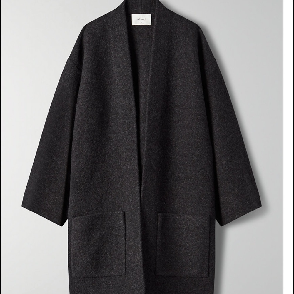 Wilfred brullon sweater in heather black
